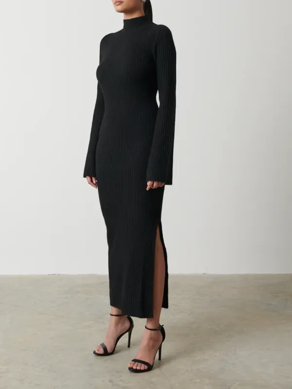 Soft Knit Midi Dress