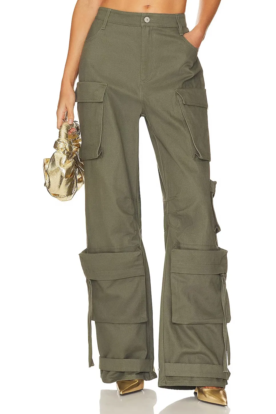 Olive Green Cargo Pant