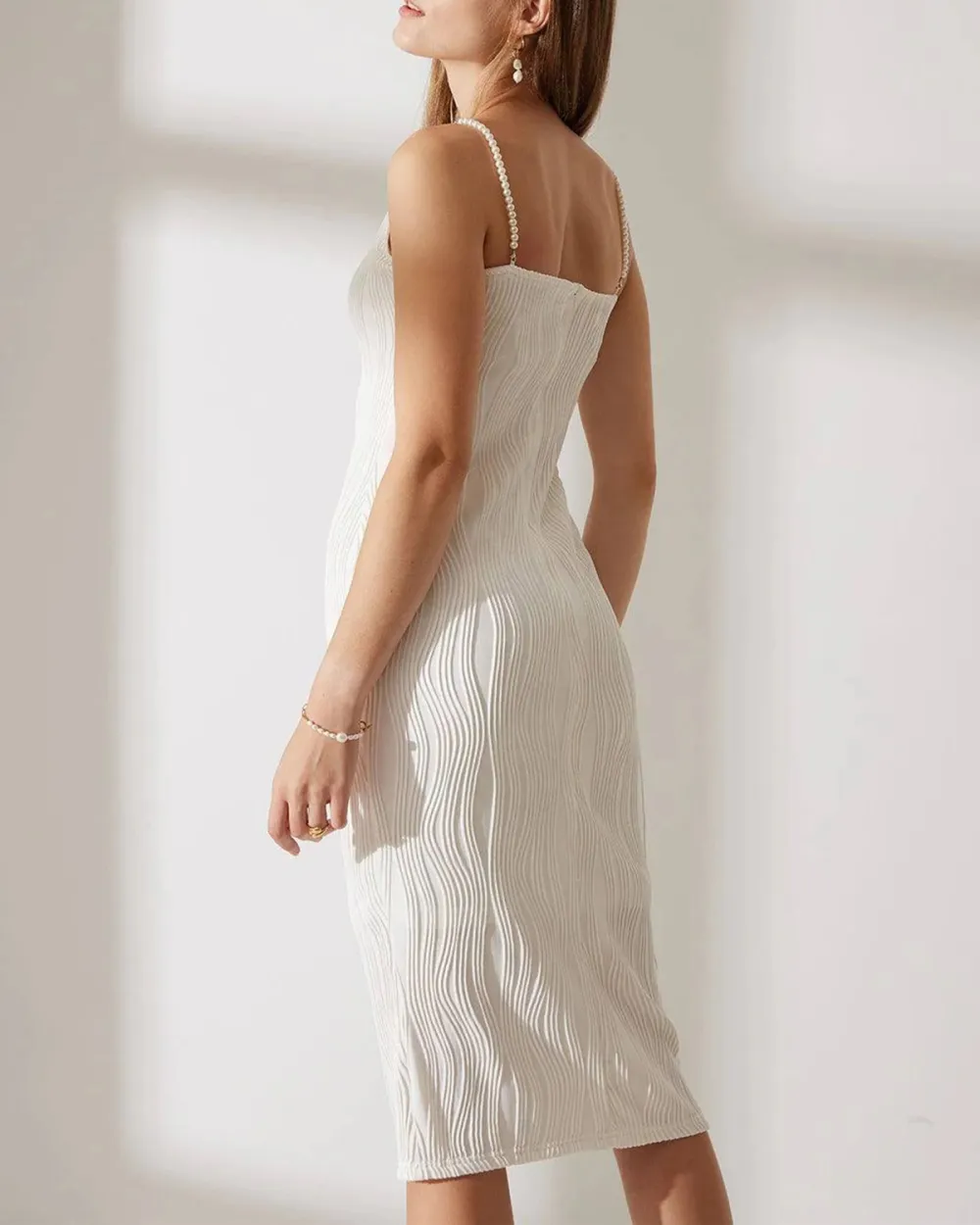 Water Ripple Patterns Dress