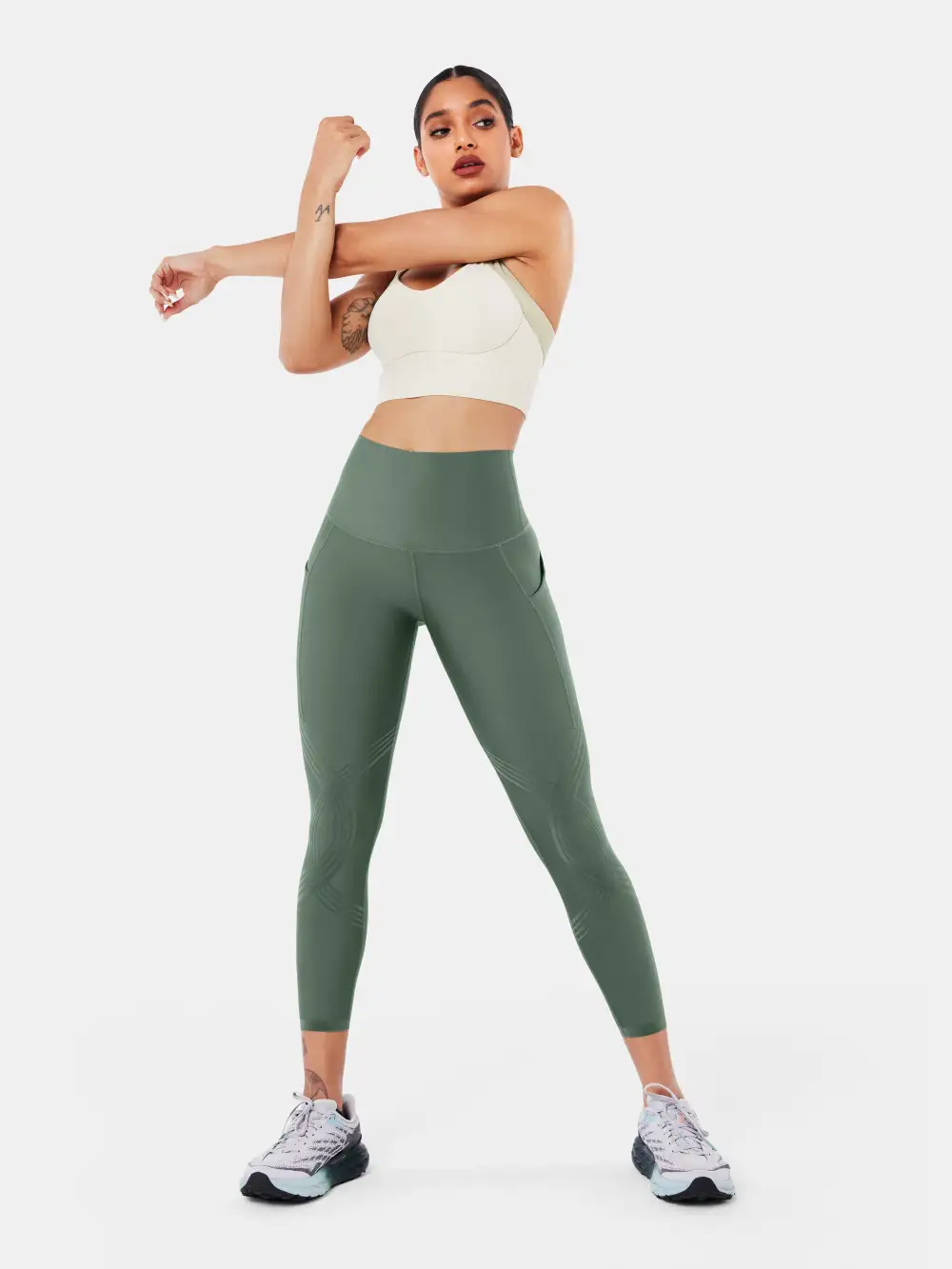 Body Sculpt Side Pocket 7/8 Leggings