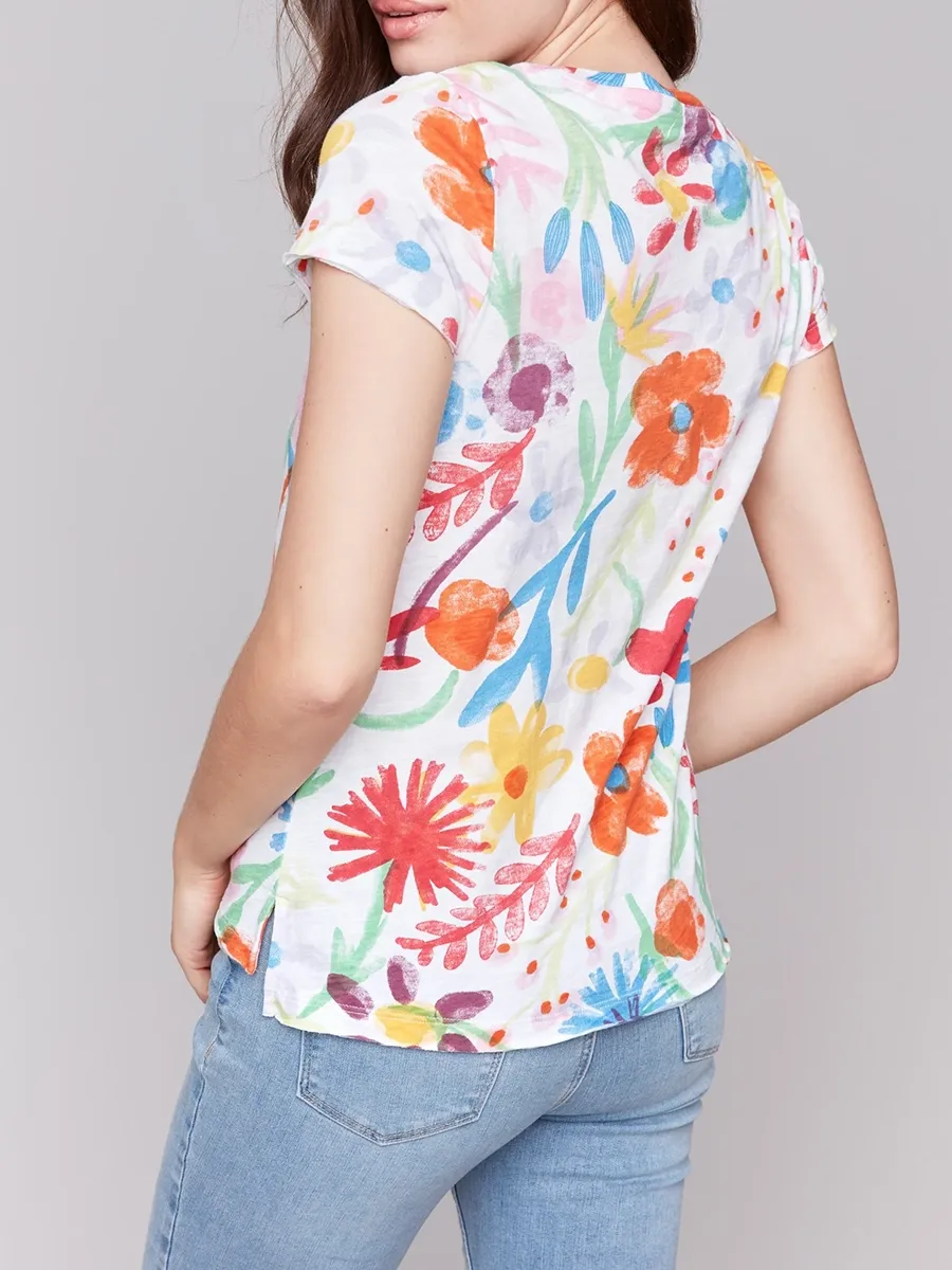 Comfortable Breathable Organic Cotton Fashionable T-Shirt