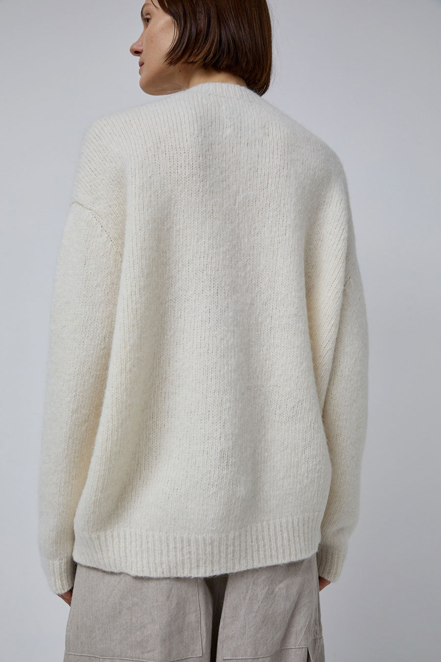 Lauren Manoogian Loft Crewneck in White