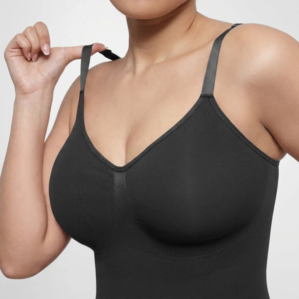 Built-In Bust Support Shaping Bodysuit