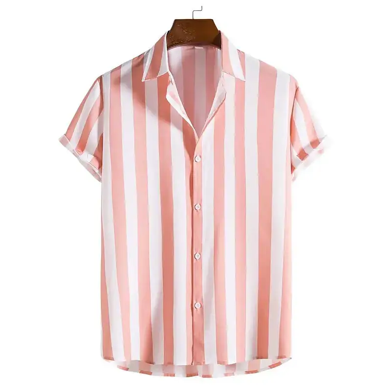 Linen Blend Camp Shirt