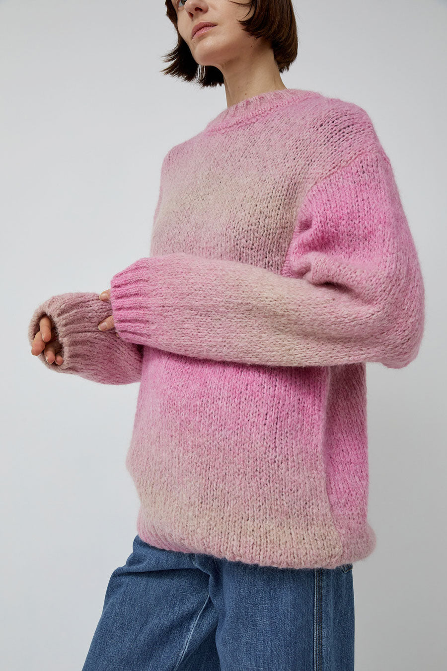 Rodebjer Sri Sweater in Super Pink