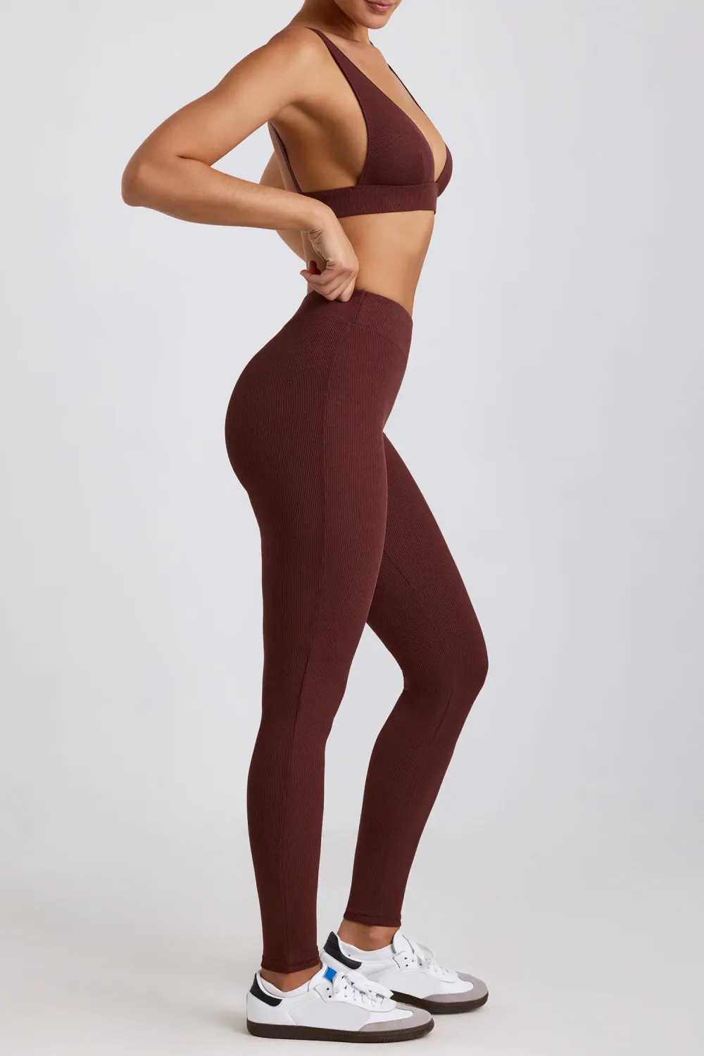 Easy Everyday High Waist Stretch Slim Fit Trousers