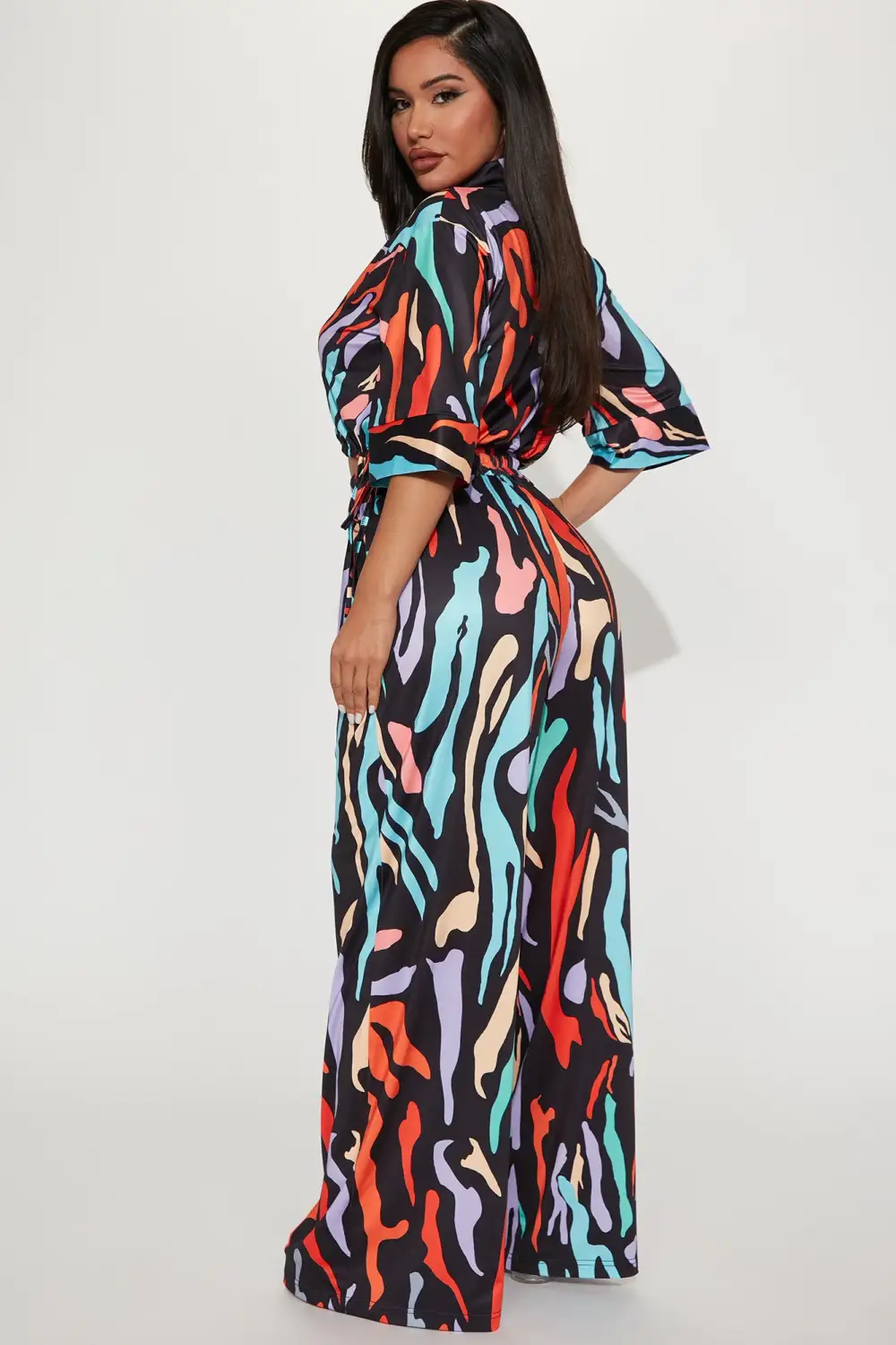 Full Of Color Pant Set - Multi Color