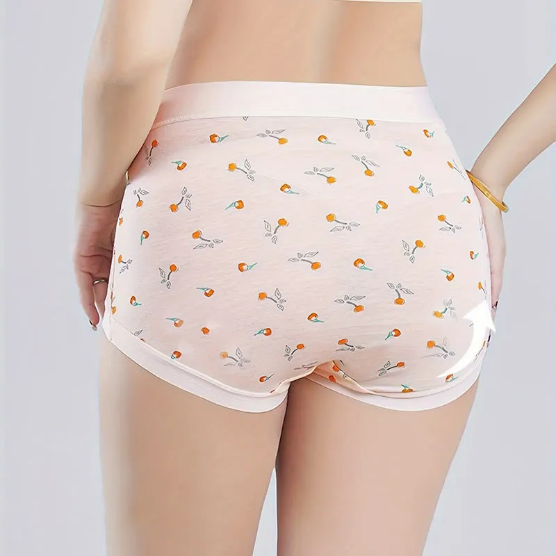 Soft Everyday Plus Size Print Breathable Panty