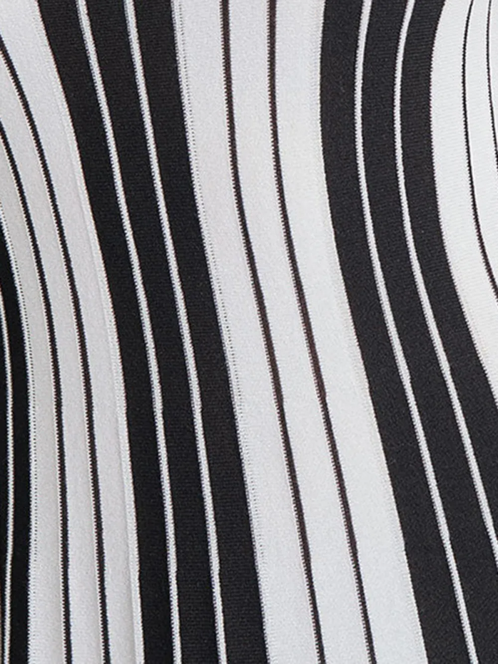 Sleeveless Large Striped Dress