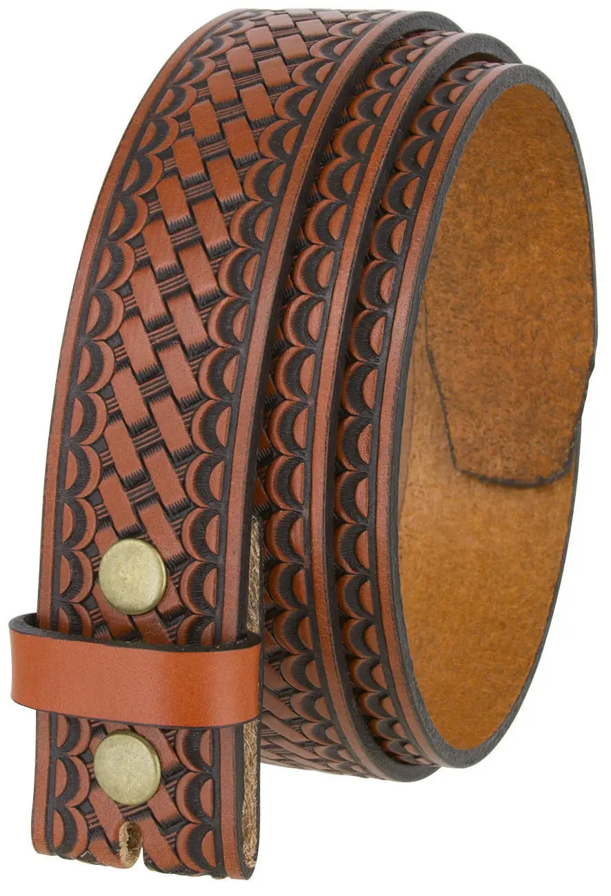 Minimal Leather Belt Strap