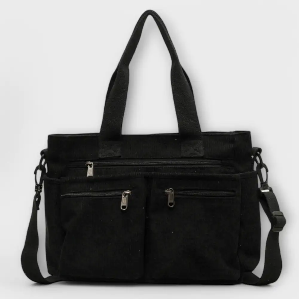 Nylon Soft Grain Tote Bag