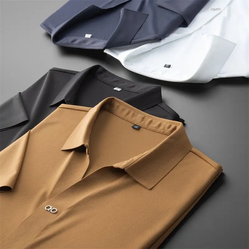 Two Piece Polo Shorts Set
