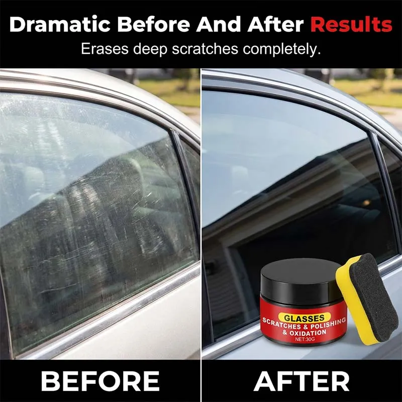 🔥Limited Time Promotion 50% OFF🔥Glass Scratch Polishing & Repair Compound