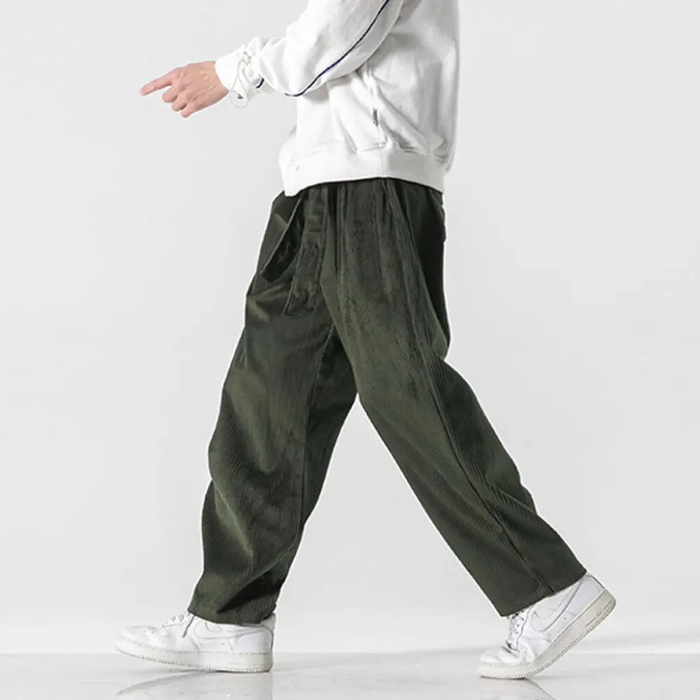 Minimal Relaxed Harem Pants