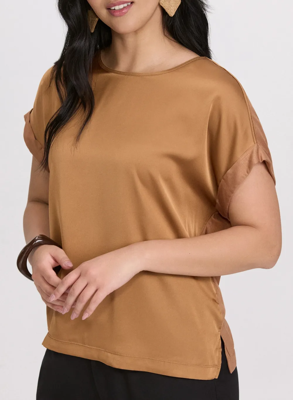 Elegant Satin Blouse