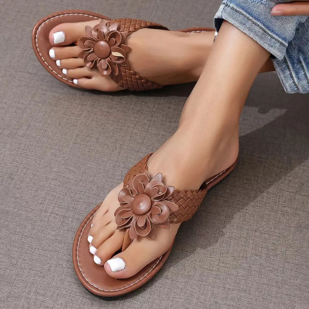 Flower Toe Sandals