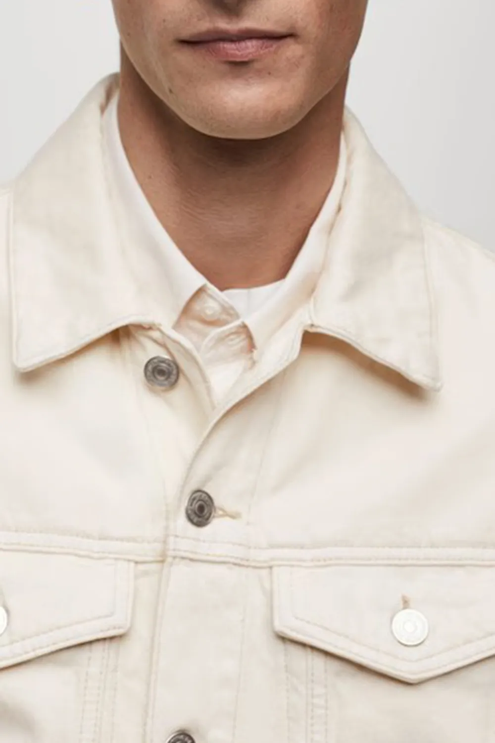 Pocketed Denim Jacket