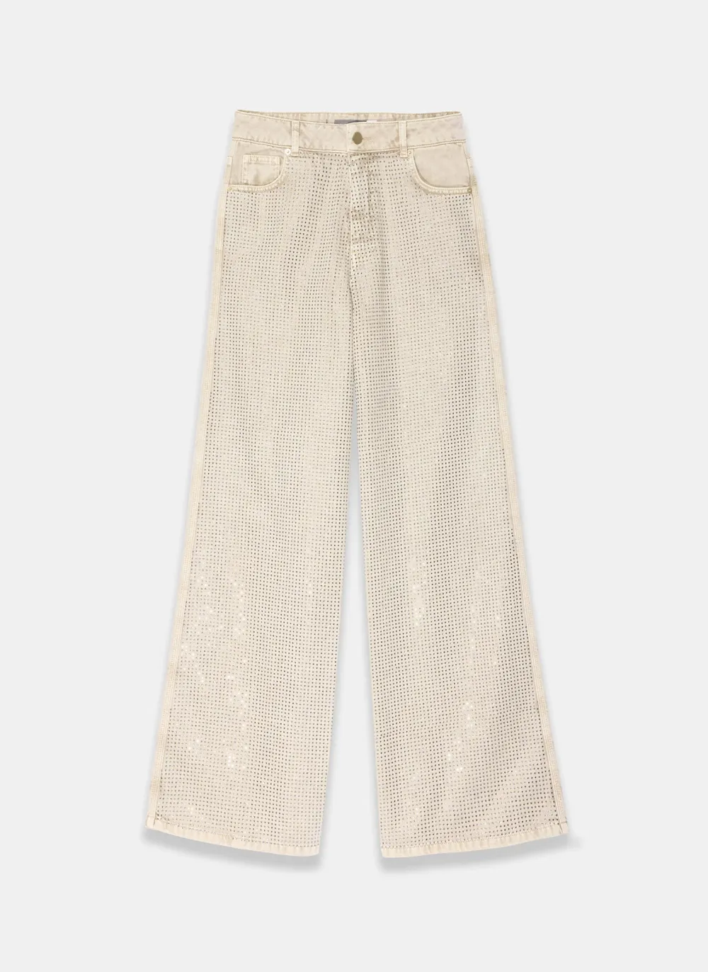 Casual Style Neutra Wide Leg Jeans