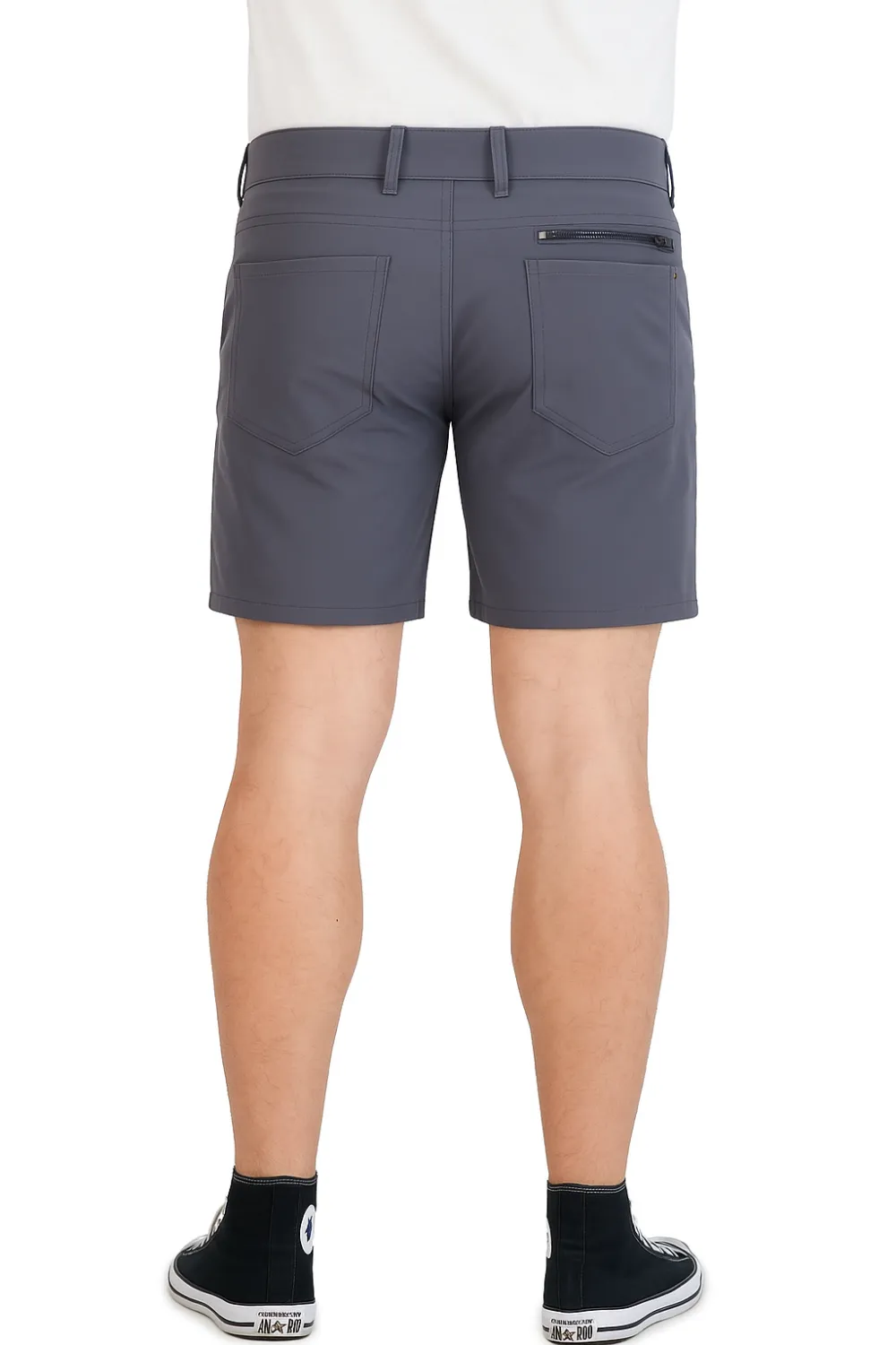Smart Casual Stretch Denim Shorts