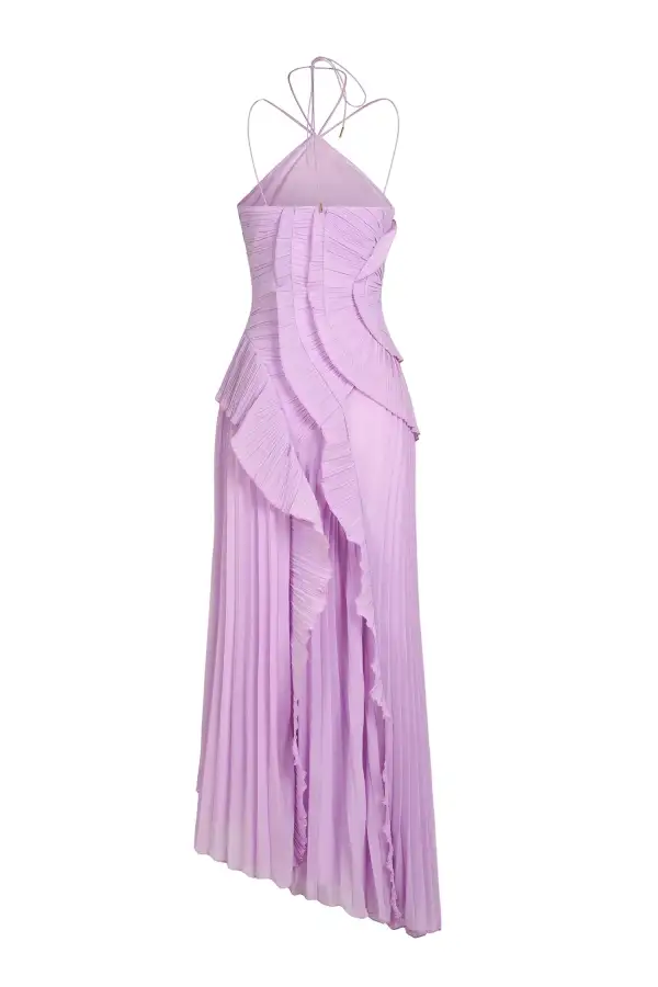 Romantic Ruffle Midi Dress