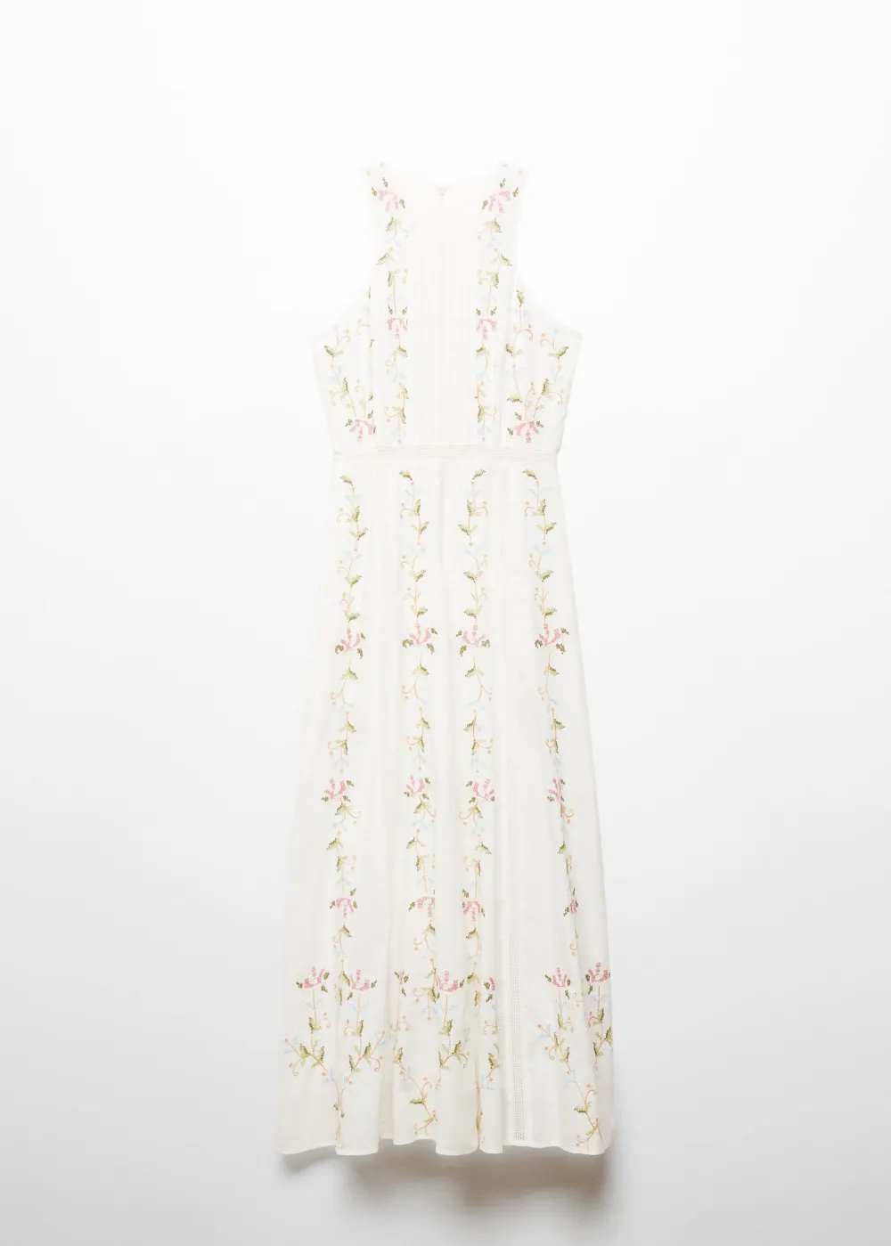 Embroidered cotton dress