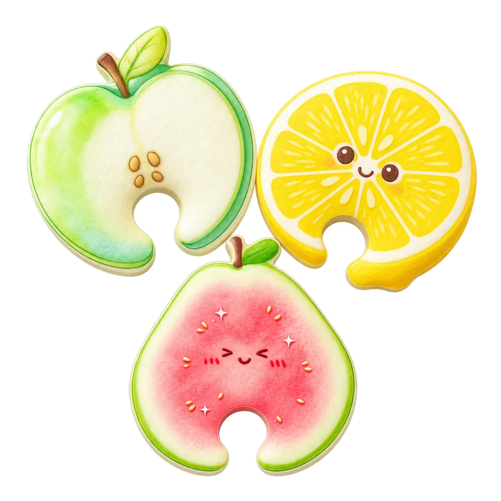 Fruit Sponge Scrubber Dishwashing Sponge