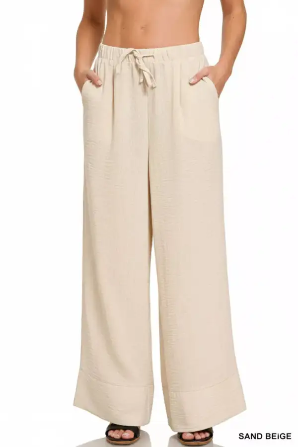 Everyday Woven Airflow Drawstring Pants