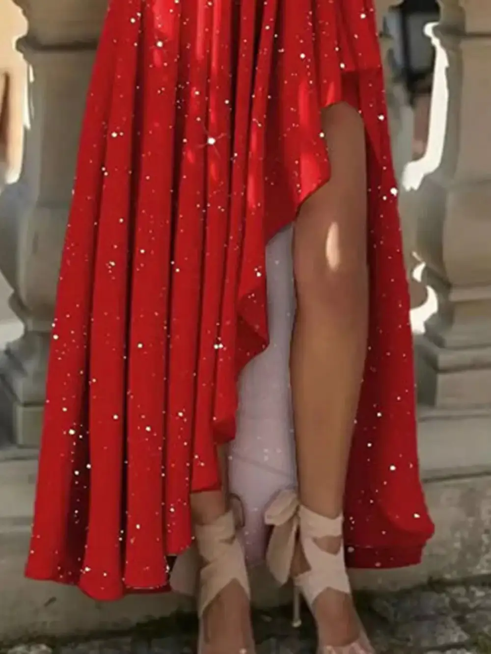 Shoulder Maxi Dress
