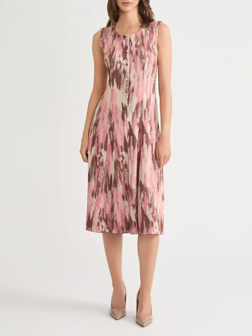 Full Printed Dress