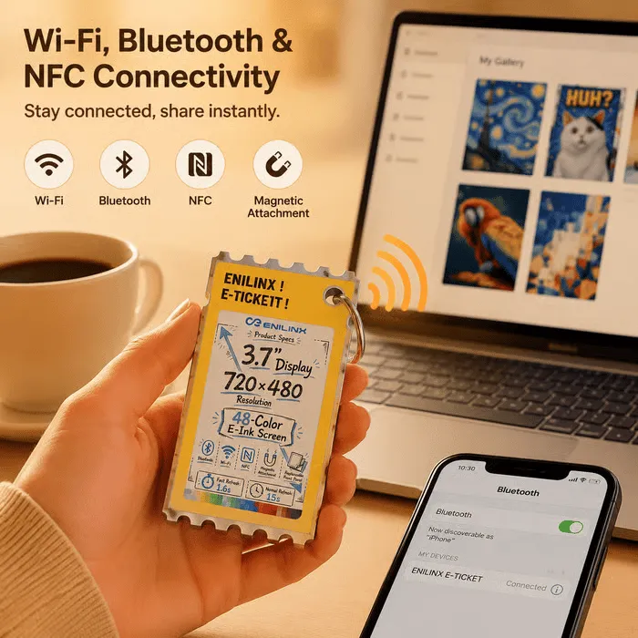 Personalized E-Ink Display