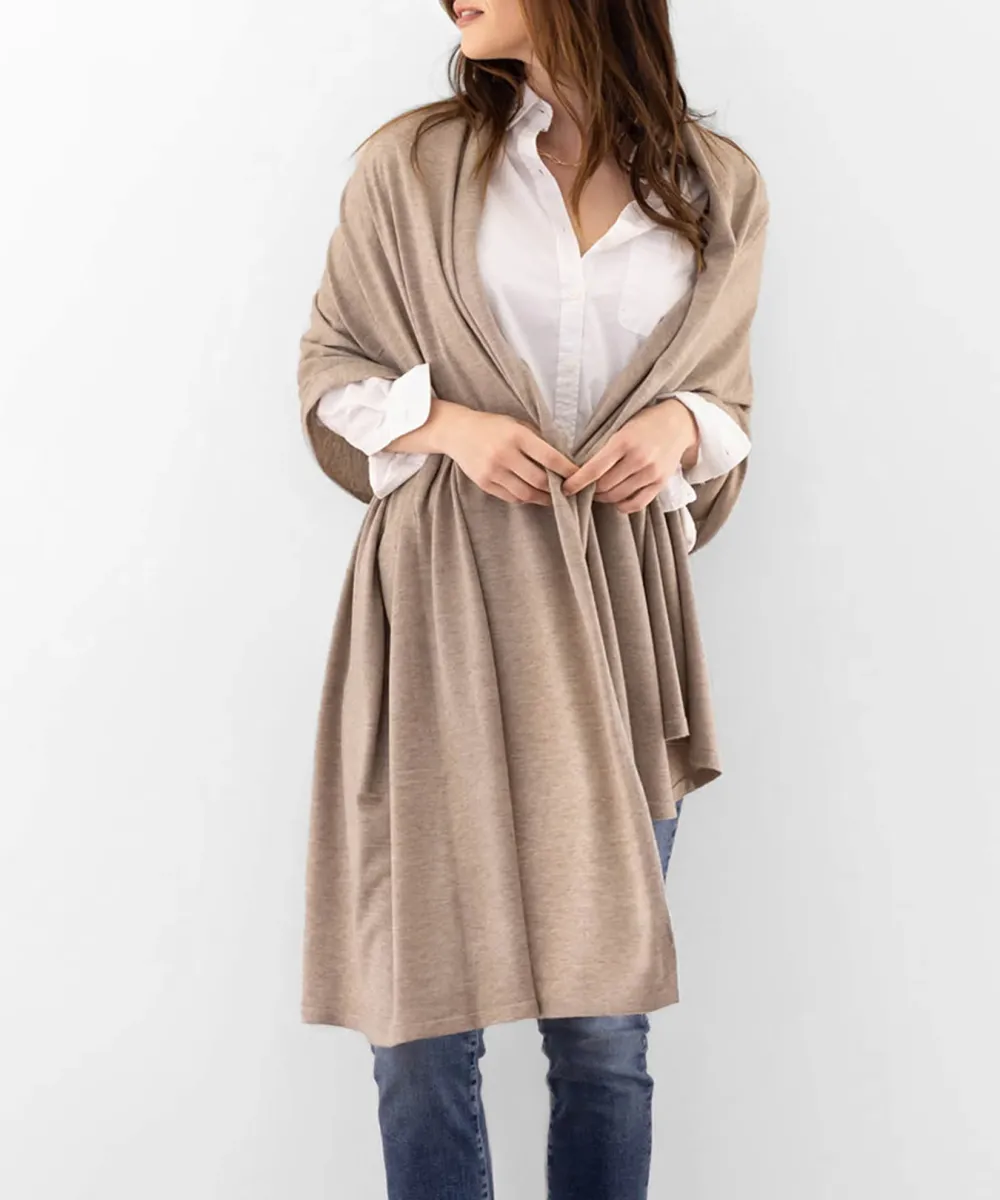 Casual Style Plain Essential Wrap
