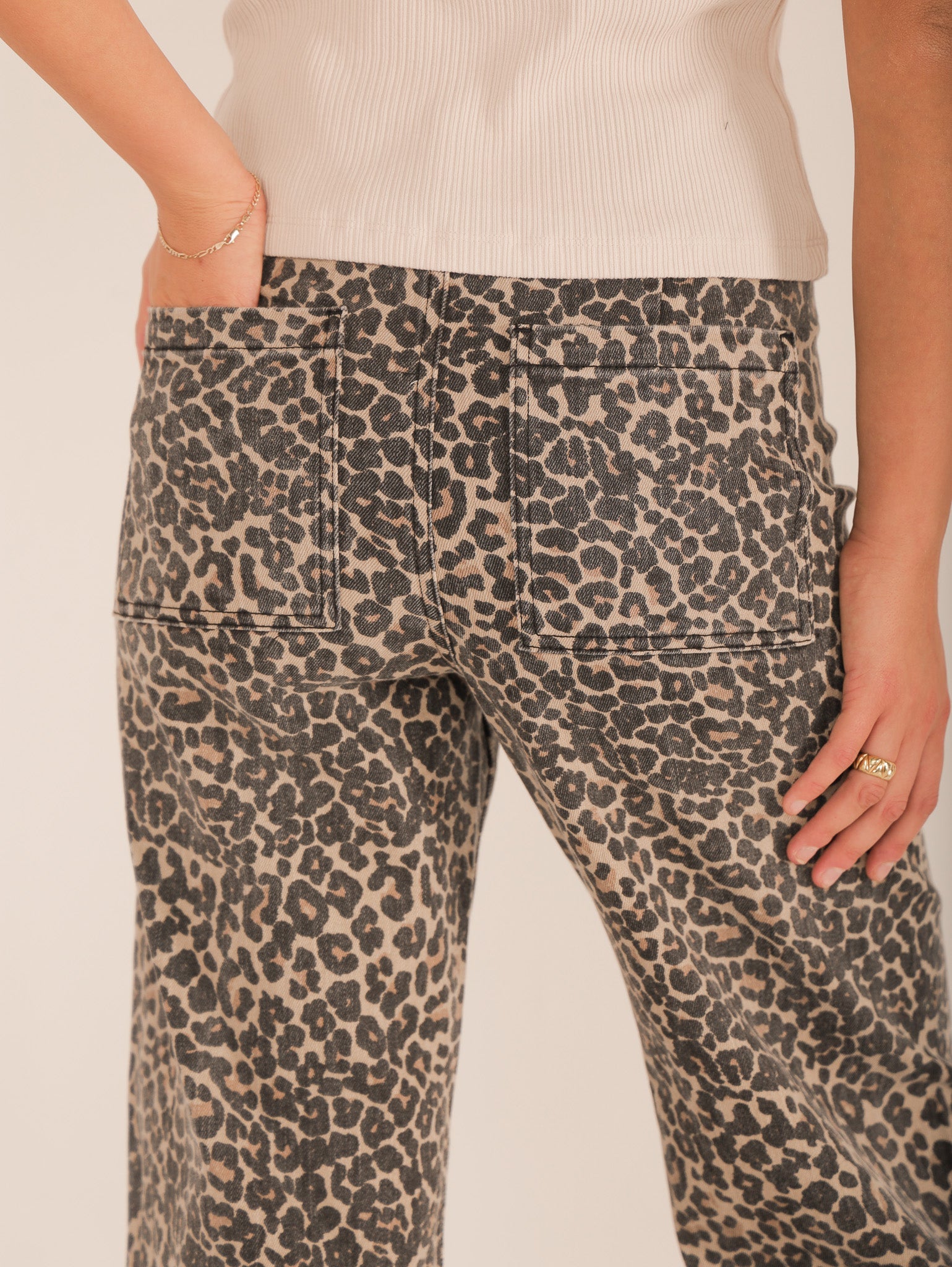 Zaya Leopard Jeans