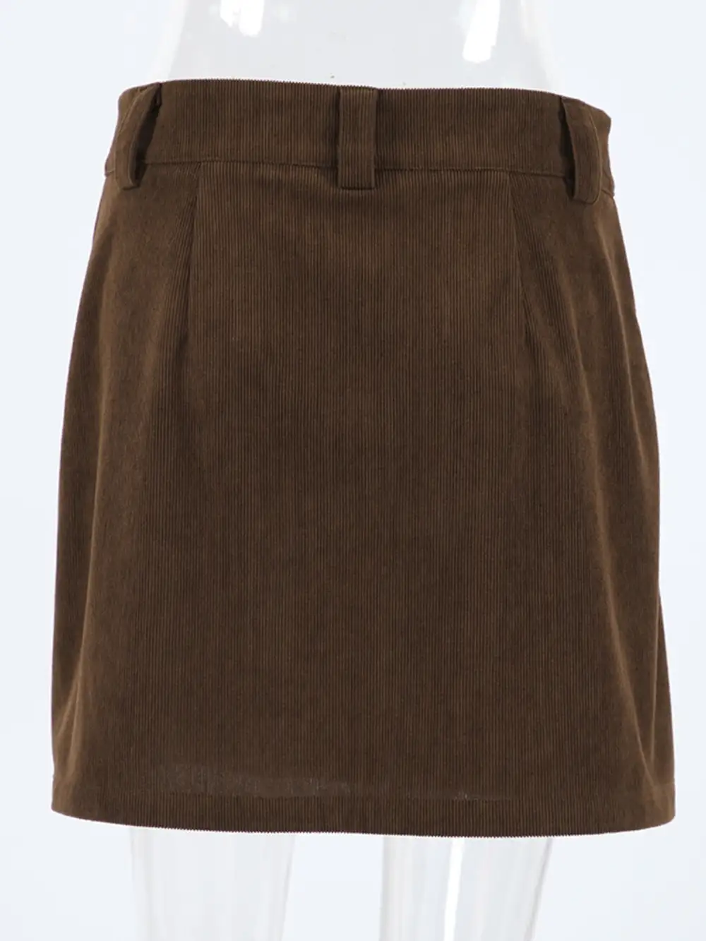Fine Line Pocket Detail Skirt