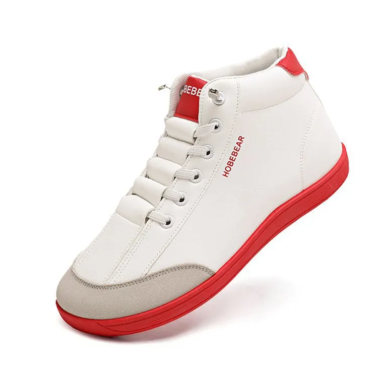 Women’s High-Top Closed Leather Barefoot Shoes - Wide Toe, Durable, Functional Slip-On Walking Shoes for Everyday Use, Back to School, Everyday Shoes
