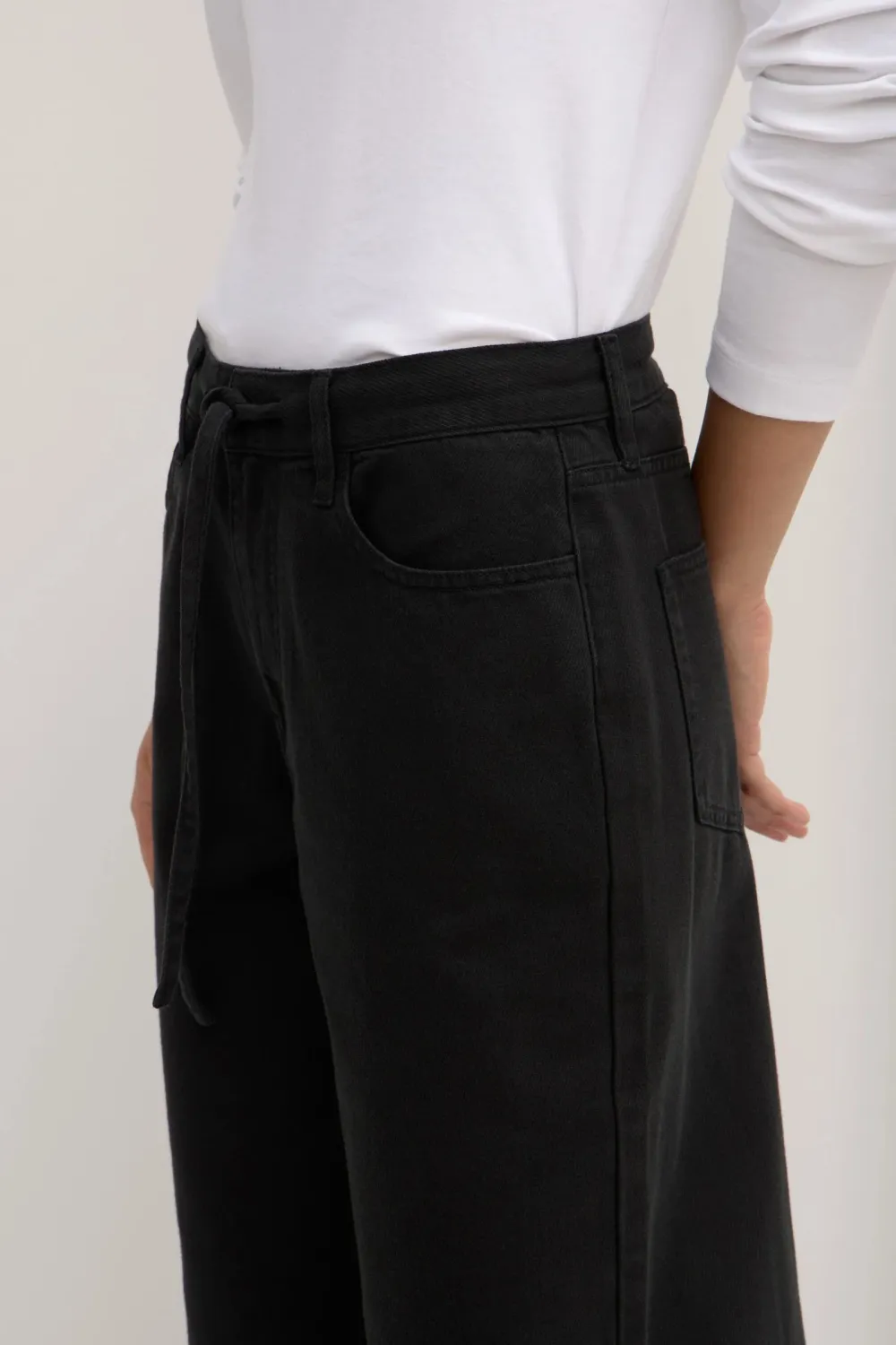 Loose Cotton Elastic Band Pants