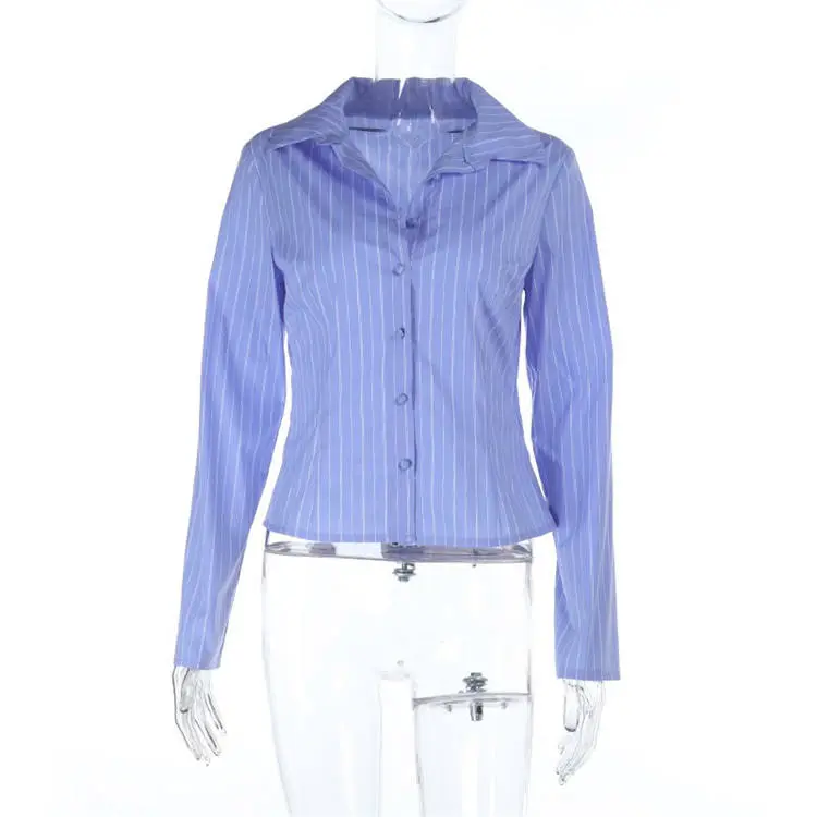 Women’s Button-Up Long Sleeve Work Shirt