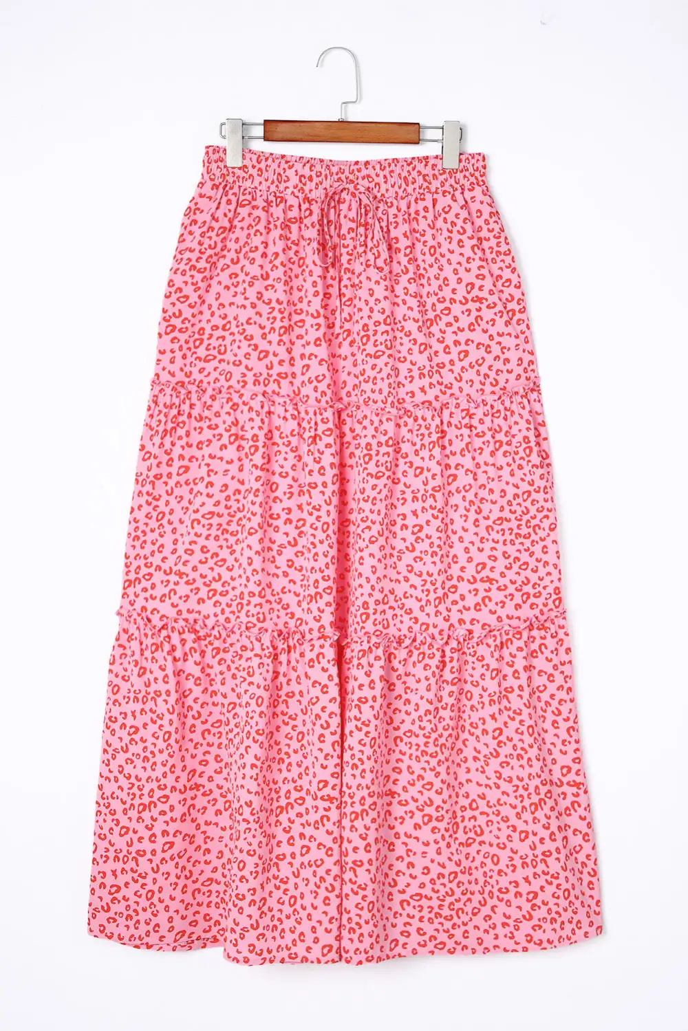 Modern Maxi Print High Waist Skirt