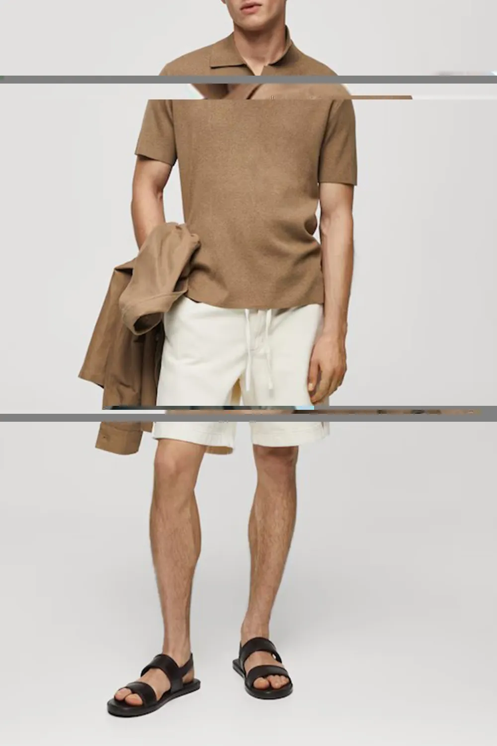 Fine-Knit Cotton Polo Shirt