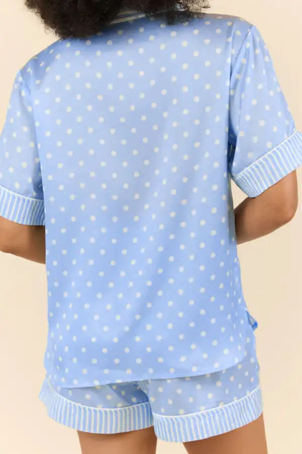 Cozy Printed Short Pajama Set