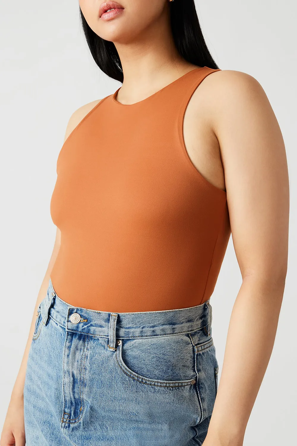 TANK BODYSUIT WHITE