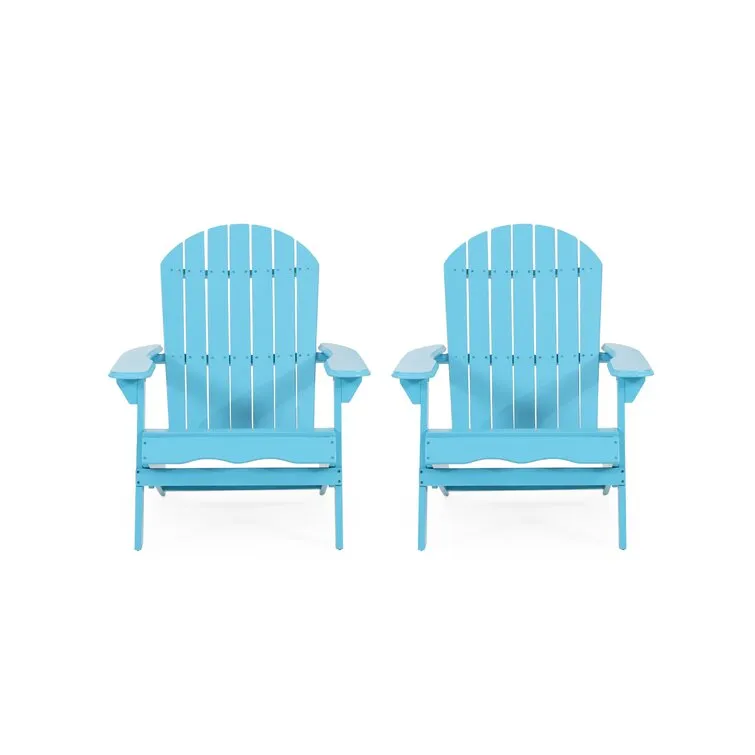 Woking Acacia Outdoor Adirondack Chair Set