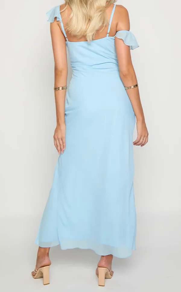Frills Maxi Dress