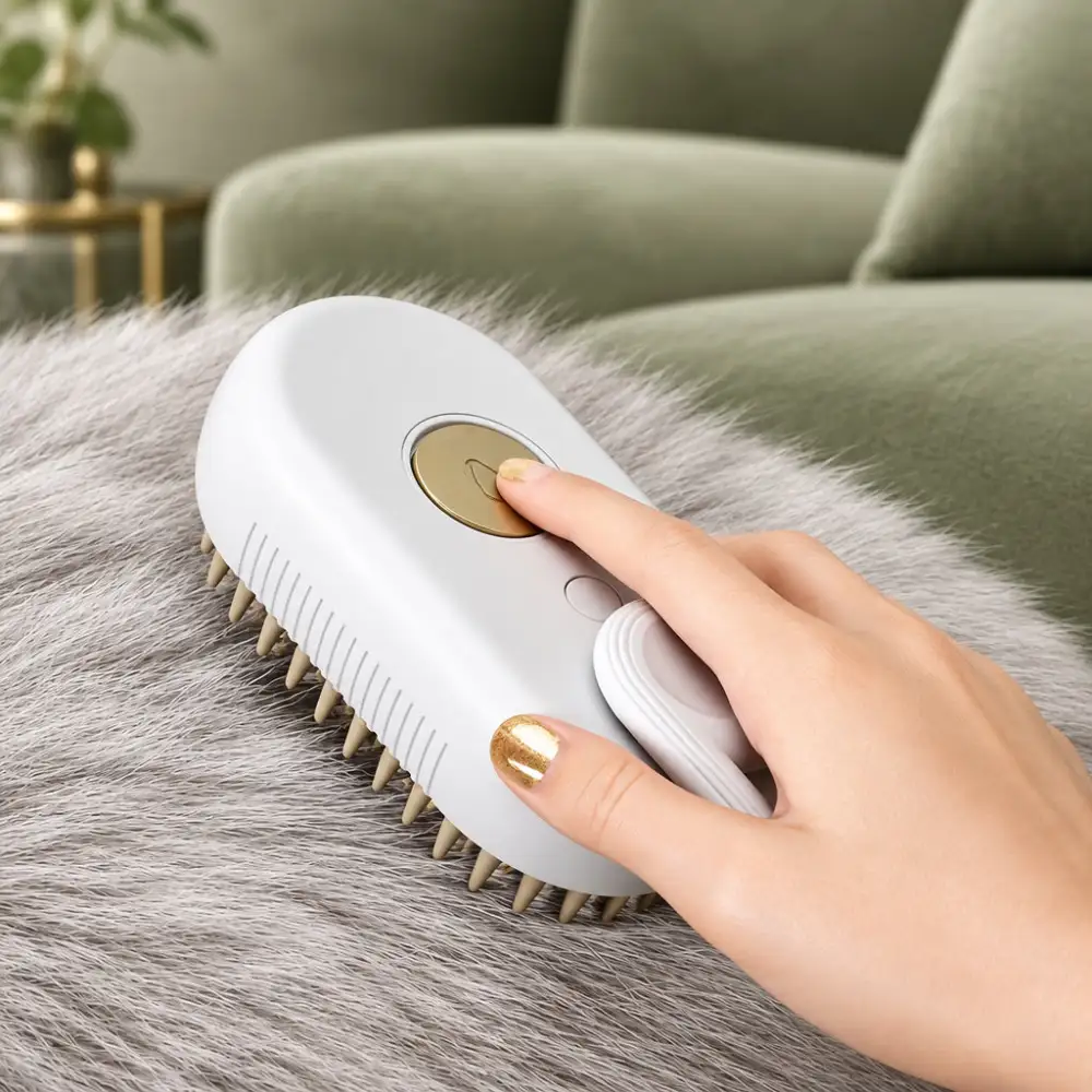 Pet Spray Massage Comb Cat Steam Brush