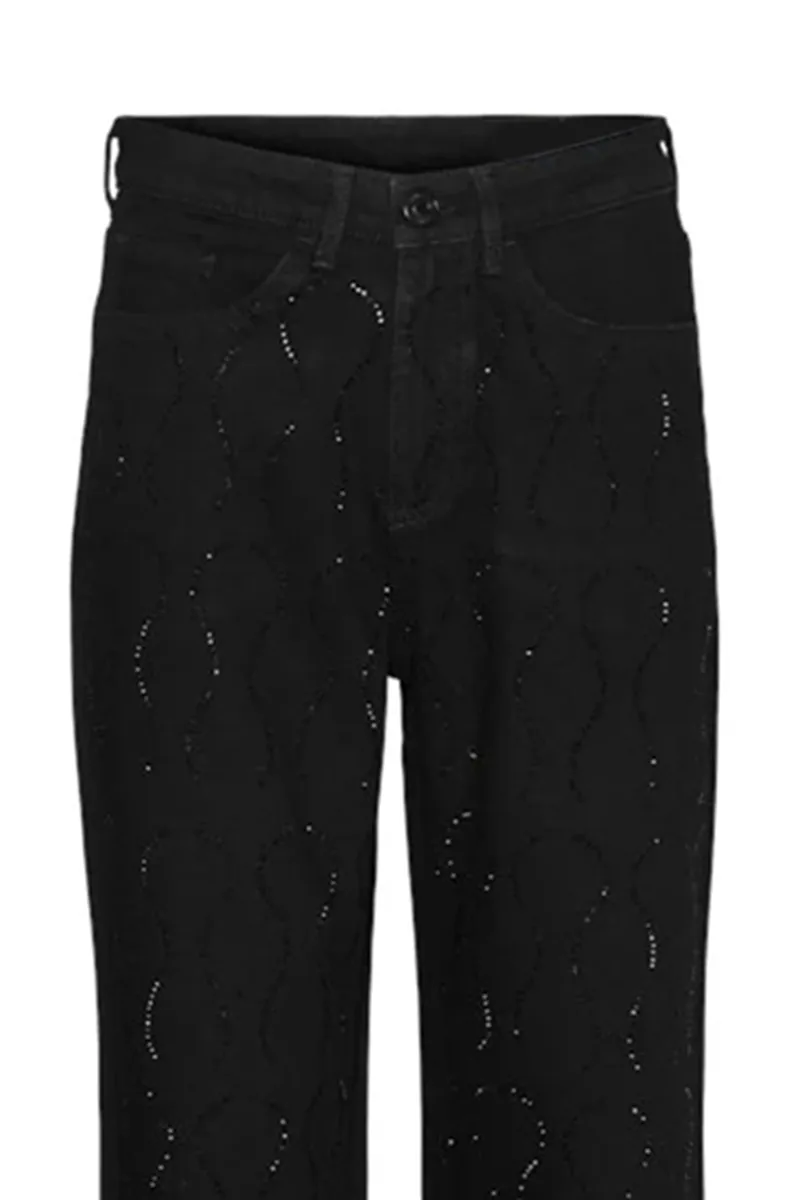 Tessa High Rise Rhine Wide Leg Jeans