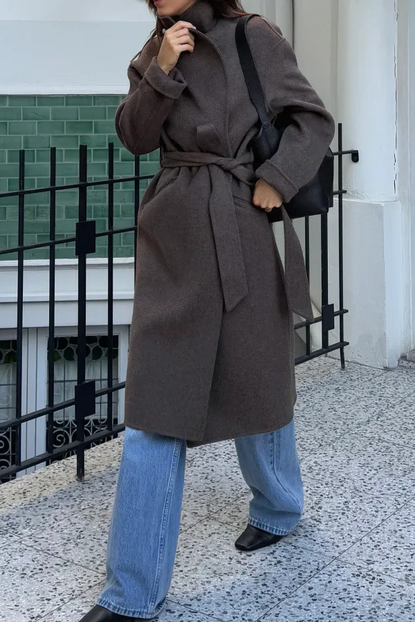 Pure Wool Loose Coat