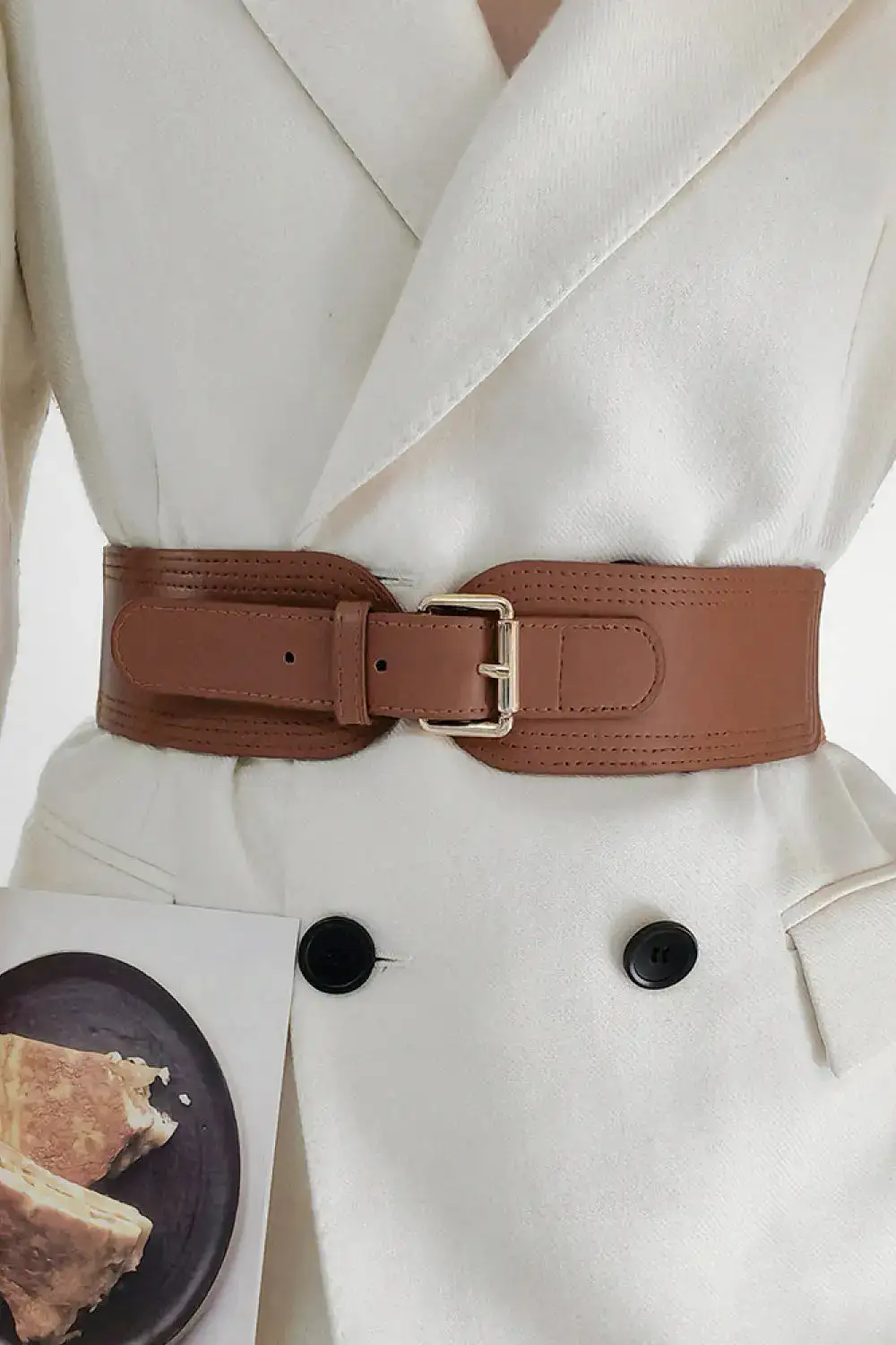 Wide Stretch PU Belt