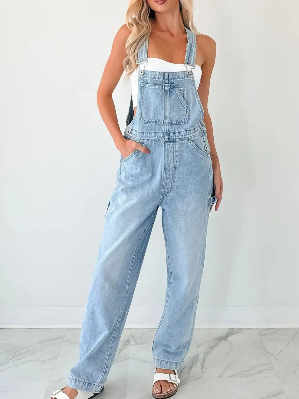 Denim Jumpsuit Overalls