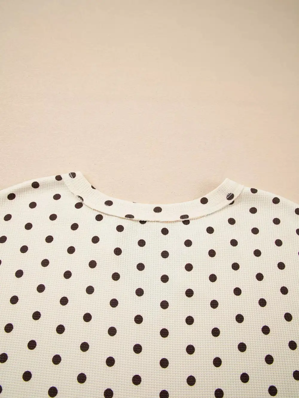 Drawstring Polka Jumpsuit