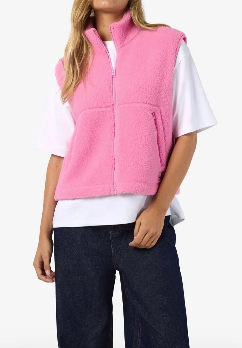High Neck Padded Vest