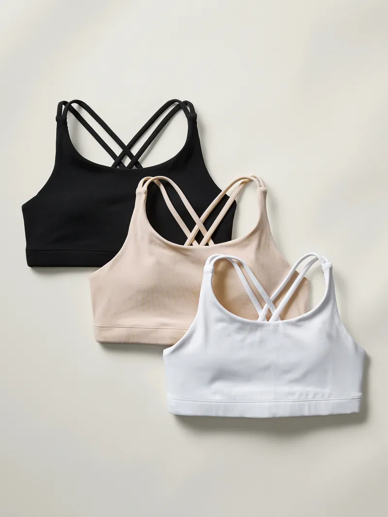 Optimistic Bra 3-Pack Bra A sports bra born for sports